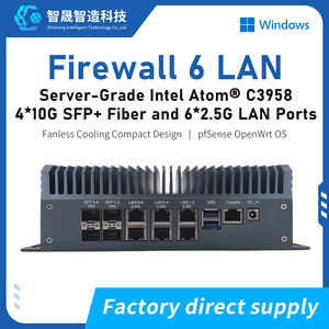 ผู้ผลิตอุปกรณ์ไฟร์วอลล์แบบ OEM และ ODM อุปกรณ์รักษาความปลอดภัยเครือข่ายแบบกำหนดเอง |   ซีพียู พอร์ตแลน พอร์ต 10G SFP+ โลโก้ ไบออส - Product Image 6