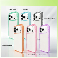 Coque rigide en acrylique durable avec finition effet peau, protection pour iPhone 17 16 15 Pro Max, style frais et personnalisable