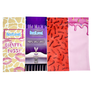 מותאם אישית מודפסת לנשימה ילד עמיד זיפלוק אלומיניום נייר עלים שטוחים שקיות שקית כיס שטוחות - Product Image 3