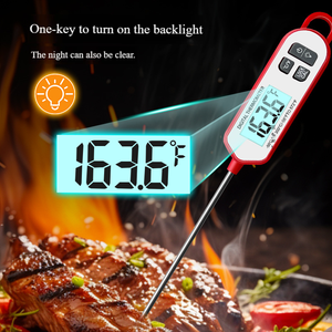 थोक घरेलू थर्मामीटर वाटरप्रूफ डिजिटल इंस्टेंट-रीड हाउस रसोई के लिए ओवन थर्मामीटर - Product Image 3