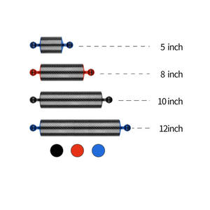 Support de caméra en fibre de carbone D60mm, trépied flottant sous-marin, bras flottant double, accessoires photo pour la plongée - Product Image 5