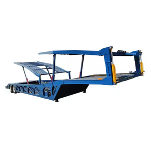 Remolque de Transporte de Autos Metálico Personalizado, de Doble Plataforma con Rampa, el Más Vendido - Product Image 5