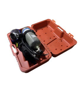 Venta caliente 6.8L 9L Equipo de extinción de incendios de seguridad Aparato de respiración autónomo Máscara de gas de cara completa 300 bar SCBA - Product Image 6