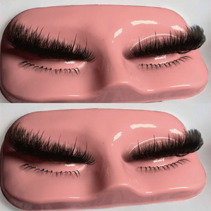 Biểu Tượng Tùy Chỉnh 3D Dày Mềm 100% Bất Chồn Lông Mi Mở Rộng Hỗn Hợp Chiều Dài 3D Lash Dải Gai Tùy Chỉnh Đầy Đủ Dải Lông Mi - Product Image 2