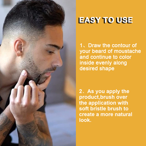 ปากกาเ<span class=keywords><strong>ติ</strong></span>มห<span class=keywords><strong>น</strong></span>วดเครา OEM/ODM กั<span class=keywords><strong>น</strong></span><span class=keywords><strong>น</strong></span>้ำ ปกปิดดีขึ้<span class=keywords><strong>น</strong></span> ให้ลุคธรรมชา<span class=keywords><strong>ติ</strong></span> ชุดแต่งห<span class=keywords><strong>น</strong></span>วดเครา 4 หัว พร้อมแปรงสำหรับผู้ชาย - Product Image 4