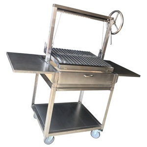 Factory Direct Supply Santa Maria Grill Custom Argentine <strong>Masonry</strong> Grill With V Grate - Product Image 6