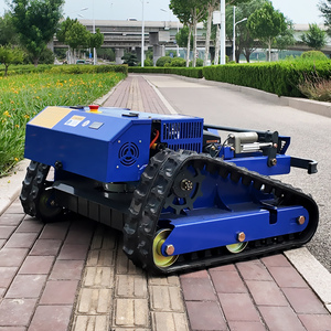 Çok arazi ayarlanabilir benzinli uzaktan kumanda eğim çim biçme makinesi Robot ot ayıklama makinesi kar greyder - Product Image 5