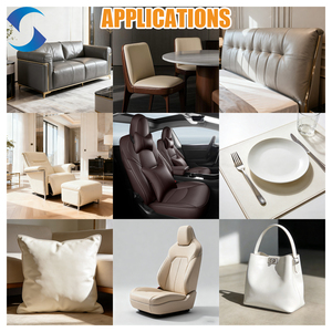 PVC <strong>Leather</strong> Fabric Synthetic <strong>Leather</strong> Products China Faux Fabric Textile For Car Seats Decorative Sofa Use - Product Image 6