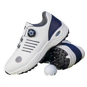Chaussures de golf classiques pour hommes, légères, respirantes, confortables, à crampons, tendance mode printemps-été, baskets de sport décontractées - Product Image 3