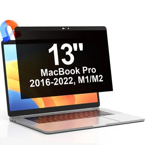 Reedee磁性最佳Macbook Pro Air 13 M1隐私屏幕保护膜笔记本电脑屏幕隐私过滤器笔记本电脑显示器