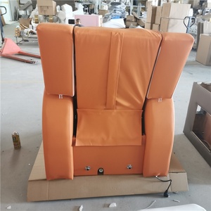 Kisen Wholesale Modern Luxury Beauty Nail Salon Pipeless Whirlpool Magnet Jet Foot Spa Massage Pedicure Chair - Product Image 4