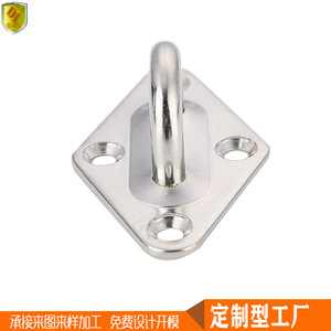 Crochets en acier inoxydable de 5 mm en forme de diamant pour fixation de ventilateur de plafond, crochets pour sacs de sable - Quincaillerie marine - Product Image 2