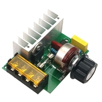 Gradateur électronique à thyristor haute puissance 4000W 220V redresseur contrôlé par silicium régulateur de tension Thermostat de contrôle de vitesse nouveau