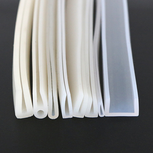 1234567810mm tấm kim loại Bảng gỗ cạnh dải hình chữ U Silicone hình chữ U trong suốt cạnh dải, kính cạnh dải - Product Image 1
