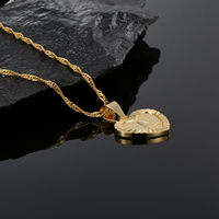 Elegante Collar con Colgante de Letra para Mujer, Chapado en Oro de 18K, Collar con Nombre Premium, Letra A-Z, Cadena para Clavícula, Cadena de Ondas