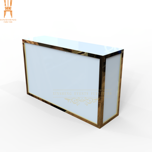 <span class=keywords><strong>Bancone</strong></span> <span class=keywords><strong>Bar</strong></span> per Matrimoni con Struttura Dorata per Eventi, Feste e Banchetti - Vendita all'Ingrosso - Product Image 1