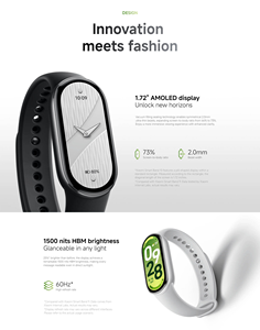 Versión <span class=keywords><strong>Global</strong></span> Original <span class=keywords><strong>Mi</strong></span> Smart <span class=keywords><strong>Band</strong></span> 10 AMOLED de 1.72" hasta 21 Días de Batería para Monitoreo de Salud 24H <span class=keywords><strong>Mi</strong></span> <span class=keywords><strong>Band</strong></span> 10 - Product Image 6