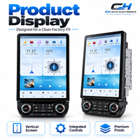Autoradio de style Tesla, Carplay 128G pour Ford F-150 2015-2021, 16,8 pouces, Android