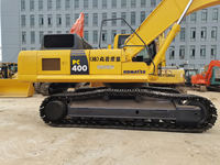 Excavatrice sur chenilles hydraulique Komatsu PC400 avec moteur Cummins, 40 tonnes, PLC et roulement inclus, moteur principal et boîte de vitesses