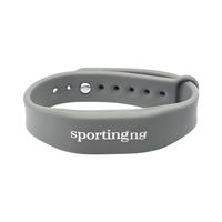 Bracelet RFID pour enfants en silicone étanche NFC 13,56 MHz ou Ntag213, réglable, impression personnalisée, cartes de contrôle d'accès d'usine