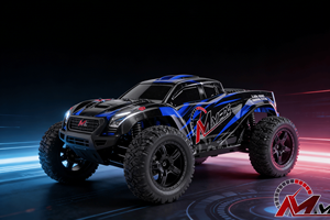 รถบรรทุกมอนสเตอร์วิบากไฟฟ้าขนาด 1/10 รุ่น 1031 Hobby ขับเคลื่อน 4 ล้อ 2.4GHz ความเร็วสูง <span class=keywords><strong>MMax</strong></span> ของเล่นรถบังคับวิทยุ - Product Image 5