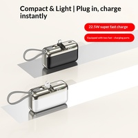 Mini batería externa de emergencia de 10000mAh, cargador portátil compacto de bolsillo para regalo