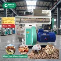Nouvelle machine à granulés d'aliments tout-en-un en acier inoxydable avec contrôle automatique et systèmes intégrés pour une exploitation intelligente