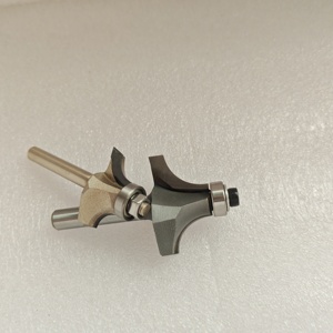 PCD góc tròn <span class=keywords><strong>bit</strong></span> góc nhà máy cắt tỉa Máy MDF ván ép cacbua hợp kim chế biến gỗ phay cắt - Product Image 5