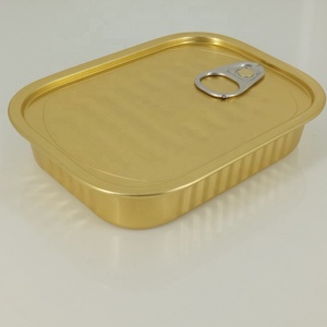 2 pièces Boîte de conserve vide de qualité alimentaire pour thon, poisson, bœuf, sardines, viande, emballage <span class=keywords><strong>en</strong></span> conserve pour aliments pour animaux de compagnie avec couvercle - Product Image 2