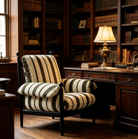 Fauteuil paresseux moderne en tissu rembourré, canapé une place, mobilier de salon, coussin moelleux, chaise longue individuelle, mobilier de maison