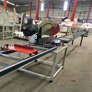 Scie à table de haute précision <span class=keywords><strong>machine</strong></span> de découpe en <span class=keywords><strong>aluminium</strong></span> scie à table rotative pour la fabrication de fenêtres en PVC en bois d'<span class=keywords><strong>aluminium</strong></span> - Product Image 6