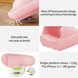 Los Últimos Modelos de Sandalias Eva para Hombre y Mujer, Pantuflas de Plataforma Gruesa, Sandalias Suaves de Playa para Verano, Pantuflas Suaves de Suela Gruesa para Mujer - Product Image 3