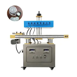 Hone automatic continuous induction bottle cap sealer aluminum foil sealing machine for food cosmetic chemical