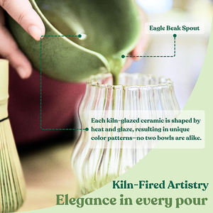 Venta caliente de bambú <span class=keywords><strong>Matcha</strong></span> <span class=keywords><strong>Te</strong></span> Chasen Kit Venta al por mayor Verde Ceremonial Grado <span class=keywords><strong>Matcha</strong></span> Cuencos Set - Product Image 4