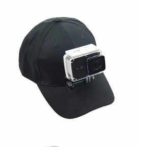 Nueva gorra de Cámara de Acción atractiva Xueren, gorra de béisbol con Base para <span class=keywords><strong>Hero3</strong></span> 3 + 4 5 6 SCJAM para Xiaomi YI - Product Image 3