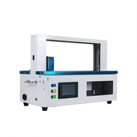 Machine de cerclage silencieuse et écologique de qualité alimentaire à commande PLC avec moteur mécanique silencieux pour environnement calme et emballage bois
