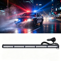 Barra de Luces LED de Advertencia Intermitente COB de Alta Visibilidad, Nueva, Impermeable IP65, 50000h de Duración, Ajuste Universal, Señalizador de Tráfico