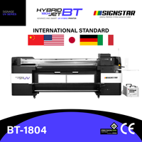 Impresora UV SIGNSTAR, Impresora Híbrida LED para Vinilo, Pancartas y Pósters, Impresora Plotter de Inyección de Tinta con 4 Cabezales Epson I3200-U1