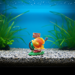 Rocaille en résine pour décoration d'aquarium – Composition de pierres élégante et durable pour votre aquarium - Product Image 3