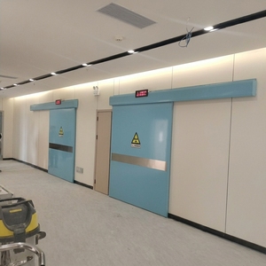 <span class=keywords><strong>Porta</strong></span> Automatica Ermetica Scorrevole in Piombo per Sala Radiologica, Protezione Radiologica per Ambienti Medici e Camere Bianche Ospedaliere - Product Image 1