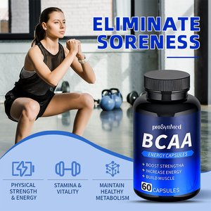 Integratore Proteico BCAA in Capsule a Marchio Privato, Pre-Allenamento per Aumento Muscolare, Nutrizione Sportiva, Vendita all'Ingrosso - Product Image 3