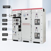 Armoire de distribution électrique intérieure série 380V 30kA IP42 630A extractible et extensible pour tableau de distribution d'infrastructure hôtelière