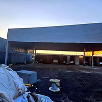 Tente automatique rétractable d'extérieur en acier avec roues, imperméable en PVC, pour usine, atelier, entrepôt, usage sportif - Toutes saisons, haute performance