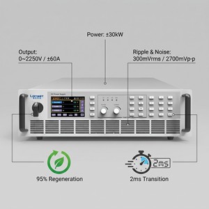 Alimentation programmable haute précision PBS 22250-60L - 2250V / 60A 30kW pour la recherche et le développement industriel - Product Image 6