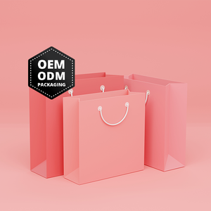 Elegantes bolsas de regalo de papel impresas, tamaño personalizado disponible para tiendas minoristas y promociones de marca - Product Image 1