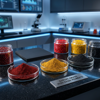Pigment d'oxyde de fer résistant aux intempéries, poudre inorganique pour revêtements et peintures, excellente résistance à la lumière, pigments d'oxyde ferrique