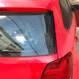 สปอยเลอร์ข้างกระจกหลังรถยนต์สีดำเงา 2 ชิ้น สำหรับ Volkswagen Polo MK5 2011-2017 อุปกรณ์ตกแต่งรถยนต์ - Product Image 3