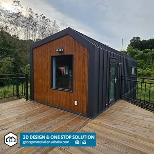 Pieghevole 40ft modulare casa contenitore casa 3 camere da letto Villa prefabbricata casa modulare case Container per i prezzi di vendita