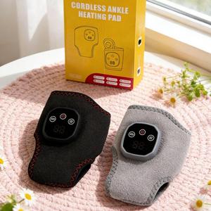 0728 2025 Rechargeable Heated Ankle <b>Massager</b> with Wireless Design for Foot Pain Relief and Relaxation - Product Image 3