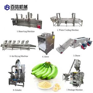 Dây chuyền sản xuất bột chuối tự động dây chuyền sản xuất bột chuối xanh tự nhiên để bán - Product Image 1